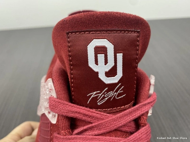 Kick Theory PE Sooners AJ4-904282 Jordan 4 Oklahoma Retro 0805